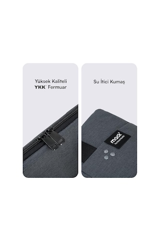 Cityfit Mcc-703 Laptop Çantası, Erkekler Ve Kadınlar İçin Profesyonel Bilgisayar Çantası, 15.6 İnç Notebook Çant Genel