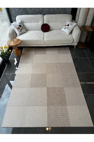 Sisal Halı Salon, Oturma, Yatak Odası Halısı 160x230 Desen Kodu 79269-071 Bej