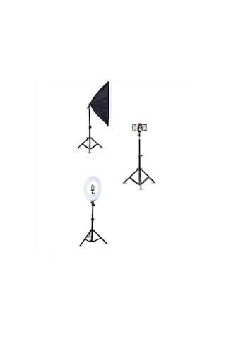 Ally 180Cm Işık Ayağı Tripod Standı 3 Ayaklı Tripod Işık Ayağı