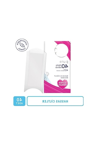 Hipoalerjenik Ağda Bandı - Bacak Ve Vücut İçin 40'lı Paket 10