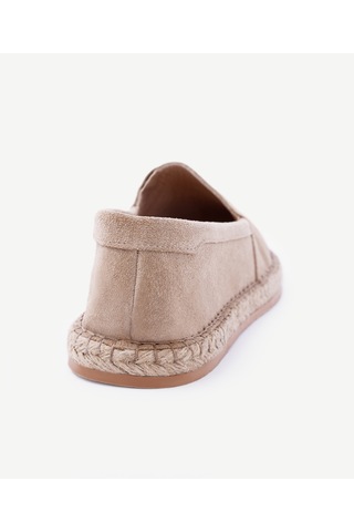 Yargıcı Jüt Tabanlı Deri Espadril 25yeay4015x 017 Bej