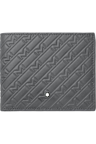 Mont Blanc Montblanc M Gram 4810 Cüzdan 8cc 131847 Gri