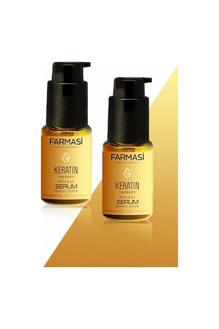 Farmasi Keratin Therapy Onarıcı Saç Bakım Serumu 2 x 30 ML