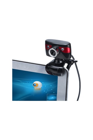 Geeroyoo 12 Mp Usb 2.0 Hd Web Kamerası, 360 Derece Dönebilir, Yerleşik Mikrofonlu, Otomatik Odaklama