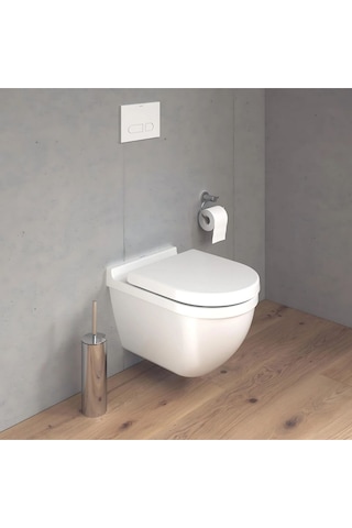 Starck 3 Rimless Asma Klozet 45273900a1, Duravit Yavaş Kapak