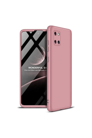 Samsung Uyumlu Galaxy A81 Note 10 Lite Kılıf Zore Ays Kapak Rose Gold