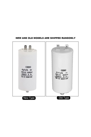 Wezone Cbb60 Tipi 450v 40µf Motor Başlatma Ve Çalışma Kondensörü - Çamaşır Makinesi, Pompa, Buzdolabı Uygulamaları