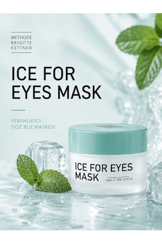 Methode Brigitte Kettner Ice For Eyes Mask 15 Ml Soğutucu, Ferahlatıcı Ve Canlandırıcı Göz Çevresi Maskesi