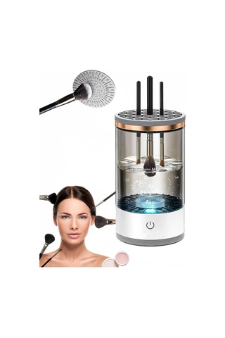 Elektrikli Makyaj Fırça Temizleyici, 2024 Yeni Elektrikli Makyaj