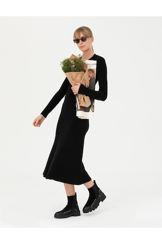 Pierre Cardin Kadın Siyah Etek Triko 50276344-vr046 Siyah