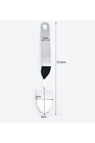 Çikolata Modelleme Spatulası Seti 4 Parça Renksiz