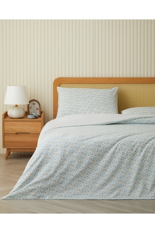 English Home Pure Wings Kolay Ütülenir Çift Kişilik Nevresim Seti 200x220 Cm Hardal-yeşil