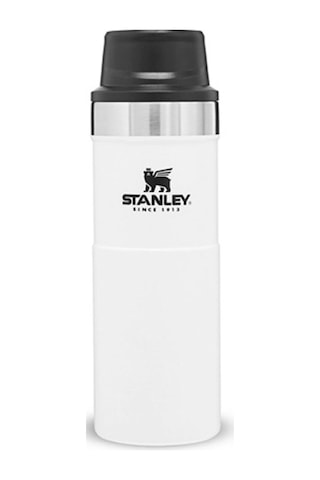 Stanley Klasik Trigger Action Seyahat Bardağı 0.47 L Beyaz