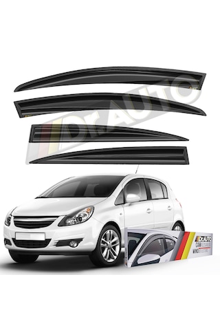 Opel Corsa D 2007-2014 Cam Rüzgarlığı 4'lü