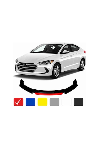 Elantra 4 Paça Lip Kırmızı