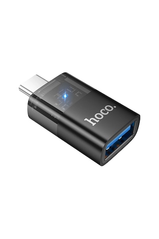 Hoco. Ua36b Tak Çalıştır Type-c To Usb 3.0 Dönüştürücü - Siyah