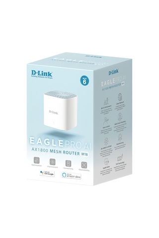D-link M18 Ax3000 Wi-fi 6 Dual Band Mesh Router 3'lü Paket