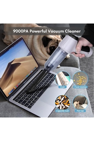 Tongxida Elde Taşınabilir Akülü Süpürge Gri Ev Ve Ofis İçin Hafif Ve Çevik Mobilya Temizliği