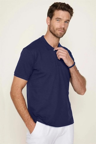 Tudors Erkek 5'li Paket Kahverengi-lacivert-haki-gri-açık Gri Slim Fit Pamuklu Düz Pike Polo Yaka Tişört-33032 Multi Çok Renkli
