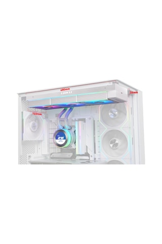Lian Li Hydro-shift Iı Lcd-c 360cl Beyaz İşlemci Sıvı Soğutma G89.ghs2lcd36rw.00