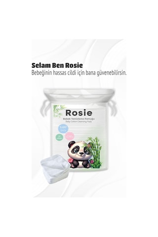 Turmepa Baby Çamaşır Yumuşatıcı 1000 Ml X 3 Ve Rosie Pamuk