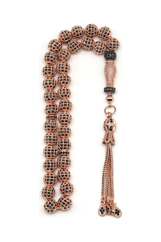 Zirkon Taş Süslemeli Tesbih