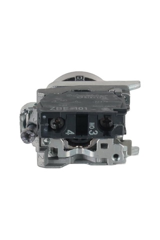 Schneider 22MM 1NA Metal Sarı Yaylı Buton - XB4BA51