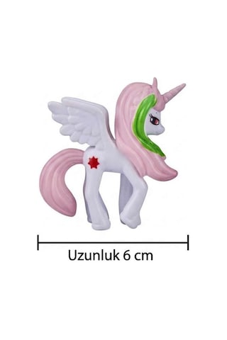 Benim Küçük Pony 12 Parça Set Canlı Renkler Detaylı Tasarım Hayal Gücünü Geliştiren Oyuncak Seti