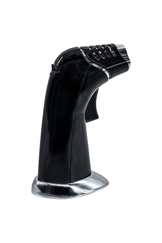 Rox Bs-830 Üç Alev Çıkışlı Bütan Gaz Torch Pürmüz Siyah