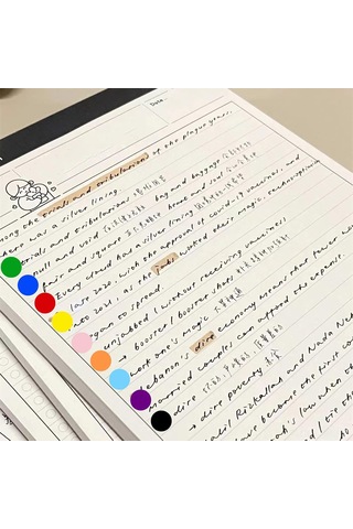 Aubyhe 1000 Adet Kırmızı 13mm Daire Etiket - Otomatik Yapışkan, Kalın Yapışkanlık, Kolay Yazdırılabilir, Ev/school/ofis Kullanıma Uygun Nokta Etiketleri 1000 Adet