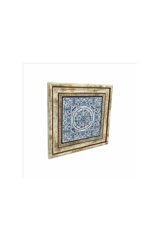İtalyan Deseni Baskılı Taş Tablo 25x25 704