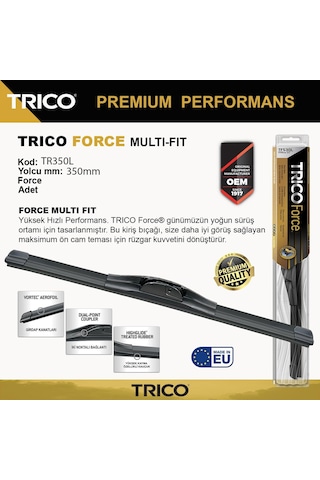 Trico Force Multıfıt Tek Silecek 350mm