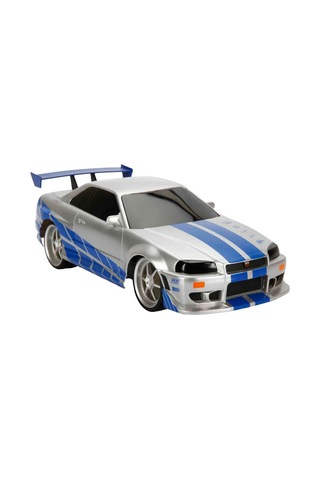 Fast & Furious Uzaktan Kumandalı Nissan Skyline 1:16 Ölçek 29 Cm Usb Şarjlı Kumandalı Araba Çok Renkli