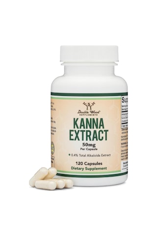 Double Wood Kanna Extract Sceletium Tortuosum - 50mg Per C...