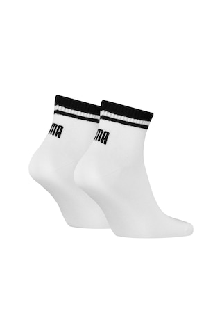 Puma Herıtage Quarter Unısex 2li Çorap 938585 02 Beyaz