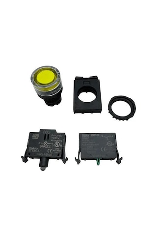 Weg Csw-bfı3-10000000-fe26-3vf Işıklı Yaylı Buton 1na 24dc / Ac Led Sarı