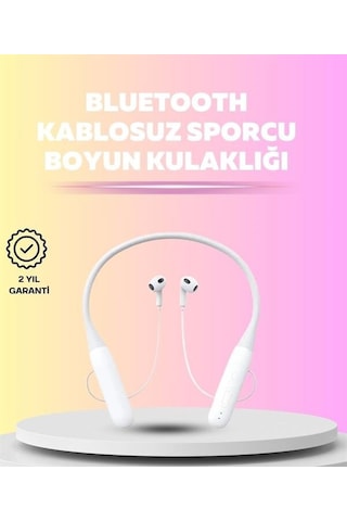 Boyun Askılı Kulaklık - 100 Saat Kullanım Süresi Ergonomik Tasarım