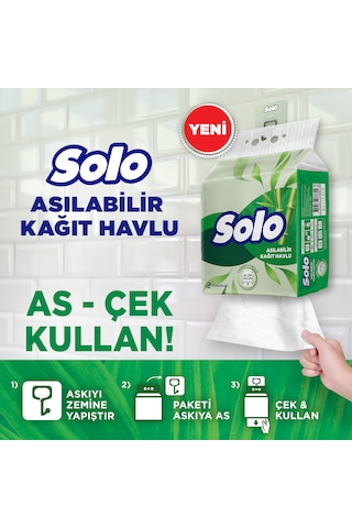 Solo Asılabilir Kağıt Havlu 1=7