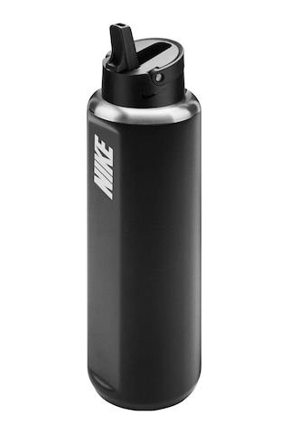 Stainless Steel Recharge Straw Bottle 32 Oz Unisex Siyah Antrenman Suluk N.101.3796.091.32 1738830 Siyah