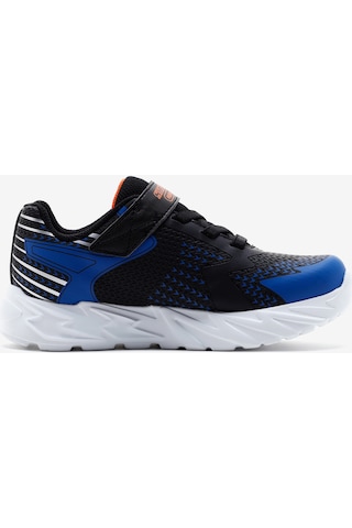 Skechers Flex - Glow Bolt Büyük Erkek Çocuk Siyah Işıklı Spor Ayakkabı 400138l Bkbl Siyah