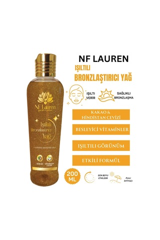 Işıltılı Bronzlaştırıcı Yağ 200 Ml