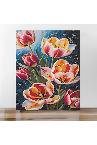 Moranka Tuval&boya Sayılarla Boyama Hobi Tuval Seti Numaralıtuval Fırça Boya Dahil Çıtalı 40x50 Cm - Laleler 1 Adet Moranka Tuval&boya Sayılarla Boyama Hobi Tuval Seti Numaralıtuval Fırça Boya Dahil Çıtalı 40x50 Cm - Laleler 1 Adet