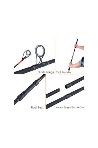 MSO High Quality 3.6M Karbon Fiber 7 Parça Olta Kamış