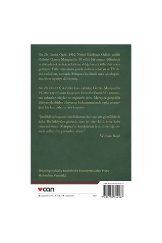 On Iki Gezici Öykü - Can Yayınları - Gabriel Garcia Marquez