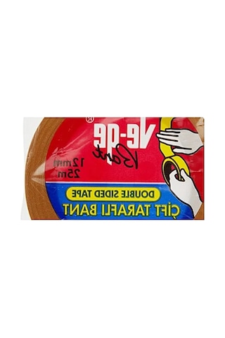 Çift Taraflı Bant, 12 Mm X 25m, Çok Amaçlı Kullanım İçin 0,13mm X 48mm X 25mt