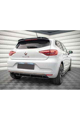 Renault Clio 5 Boyalı Bagaj Üstü Spoiler 2020+ Sonrası Uyumlu