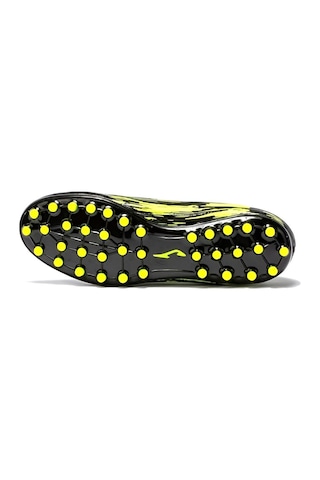 Joma Supercopa 2201 Black Fırm Ground Krampon Ve Halı Saha Ayakkabısı Sarı