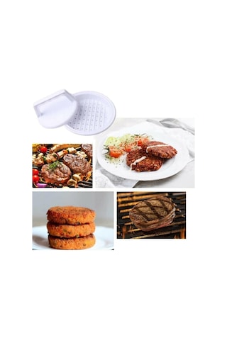 Hamburger Köfte Kalıbı Burger Press Köfte Şekillendirici Pratik Et Köfte Yapma Aparatı