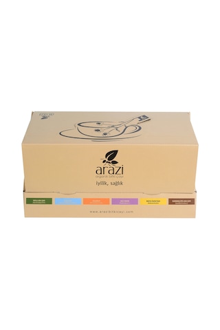 Arazi Organik Bitki Çayı Seti 6 x 10 G