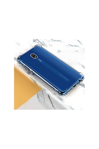 Xiaomi Redmi 8A Kılıf Şeffaf Nitro Anti Shock Kapak Renksiz